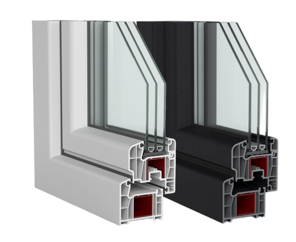 Çukurova Profil Klasline Extra 70 mm 5 odacıklı PVC profil sistemi